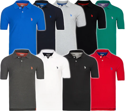 U.S. Polo Assn. Kurzarm-Polos für 20€ – verschiedenen Farben von M bis XXL