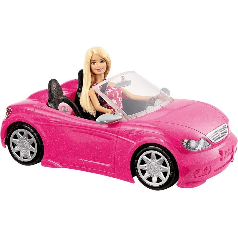 26% Rabatt auf Barbie Glam Cabrio und Puppe (DJR55)