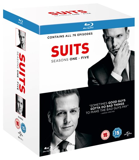Suits - Staffel 1 - 5 auf Bluray für 26€