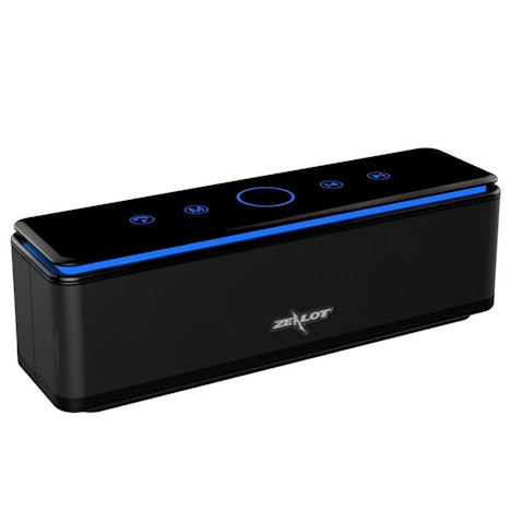 Bluetooth Lautsprecher 26W Zealot S7 kabellose Lautsprecherbox mit vier Treiber, Eingebautem Mikrofon