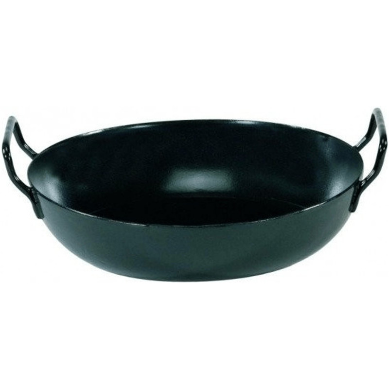 Aktion: Krüger Nostalgie Servierpfanne emailliert Induktion 30 cm 3,70€ günstiger