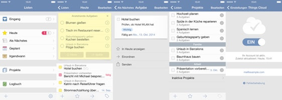 Things kostenlos als iOS App - einfach To Do Listen erstellen