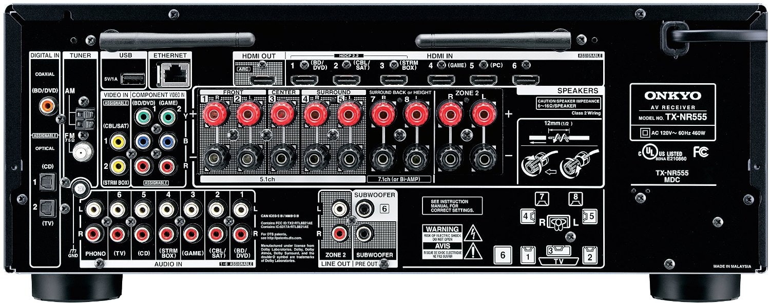 Onkyo TX-NR555 Rabatt