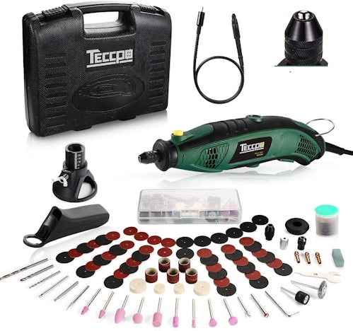 170W Drehwerkzeugsatz mit 80 Zubehör, Schnellspannbohrfutter