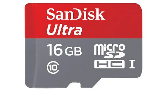 Sandisk microSDHC 16 GB, Class 10 für 9€