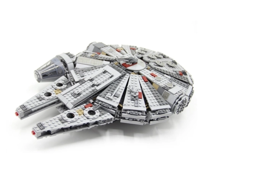 LEPIN 05007 1381Star Wars Millennium Falcon Force erwacht - Star Wars Raumschiff Bausteine Kit Set