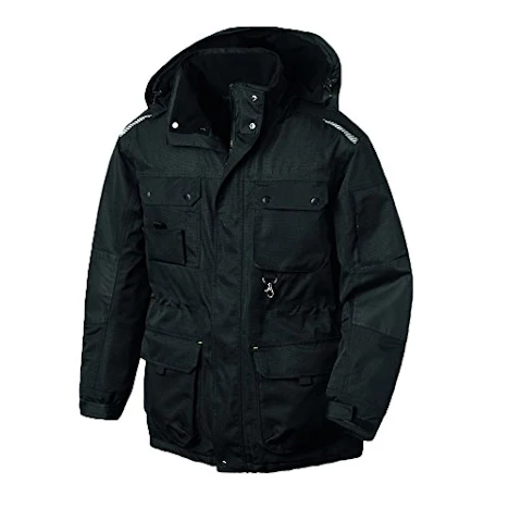 teXXor 4196-XXXL Winterjacke Boston, Schwarz, Größe XXXL