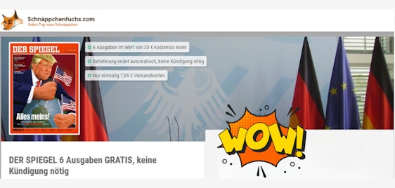 6 Ausgaben "Der Spiegel" für 8€ – Leseprobe, keine Kündigung nötig