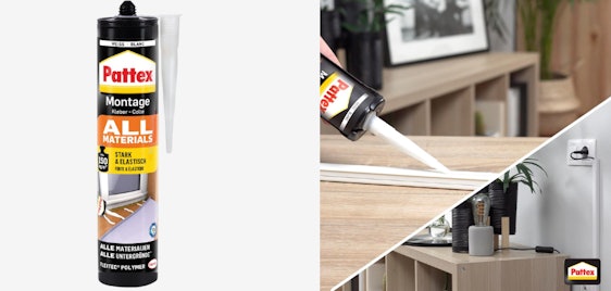 Pattex All Materials für 8€ - stark haftender Alleskleber, für innen & außen, 450g