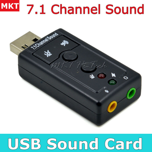 Externe USB 7.1 Soundkarte für 0,91 EUR inkl. Versand aus Fernost