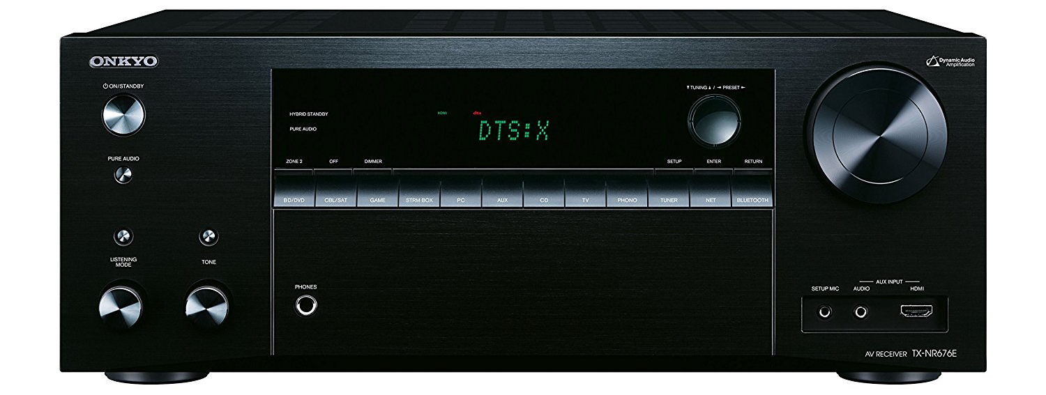 Onkyo TX-NR676E für 280€ – 7.2. Multiroom-Receiver mit Dolby Atmos
