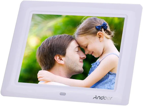8'' HD TFT LCD Digitaler Bilderrahmen Fotorahmen