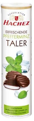 Preisfehler - Hachez Erfrischende Pfefferminz-Taler, 4er Pack (4 x 100 g)