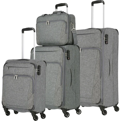 Travelite Jakku 4-Rad Trolley Set anthrazit für nur 163,02€ statt 214,85€