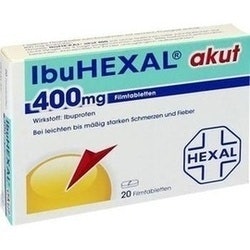 IbuHEXAL akut 400mg Filmtabletten, 50 Stk für nur 4,89€