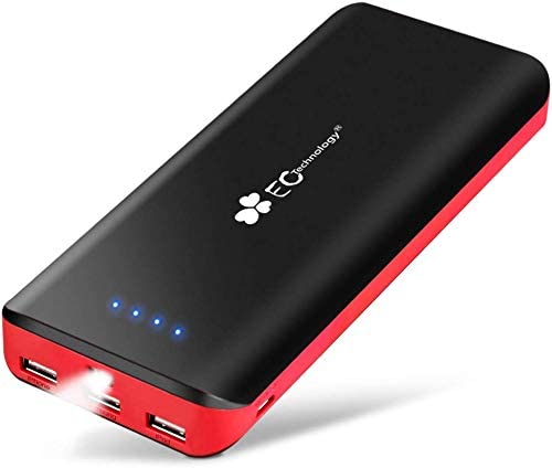 EC Technology Power Bank, 26800mAh Externer Akku