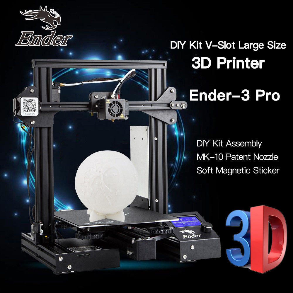 Ender-3 Pro 3D Drucker DIY Aluminum Profile 220x220x250mm