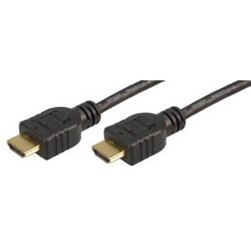 BIGtec 1.4 High Speed 5m HDMI Kabel mit Ethernet FULL HD 1080p 5 m 5,00m St/St vergoldet / schwarz HDMI 1.4