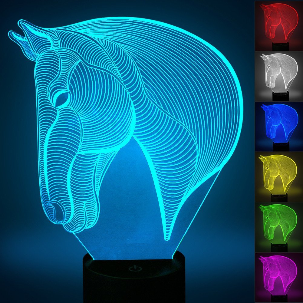 LED Leuchtschild mit dem Motiv "Pferd" - nur Dieses, drum nehme ich einen Preisfehler an