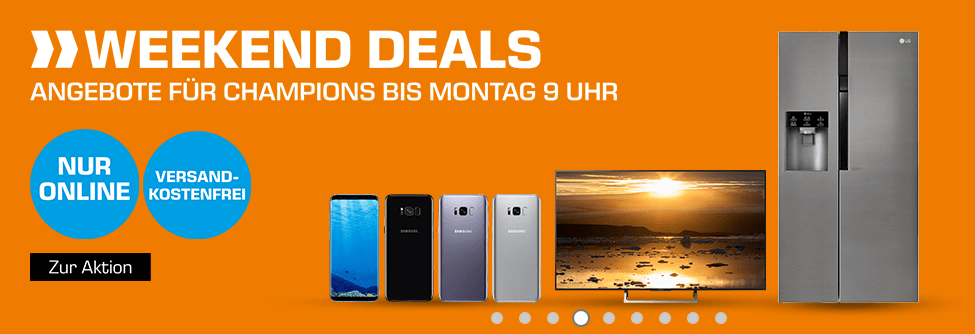 Saturn Weekend Deals zum Champions League Finale + Smartphone Purzel Preise » Die 23 besten Angebote