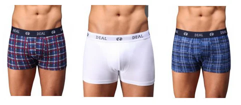 6er Pack D.E.A.L. Herren Boxershorts für 12€ - in 5 Farben erhältlich