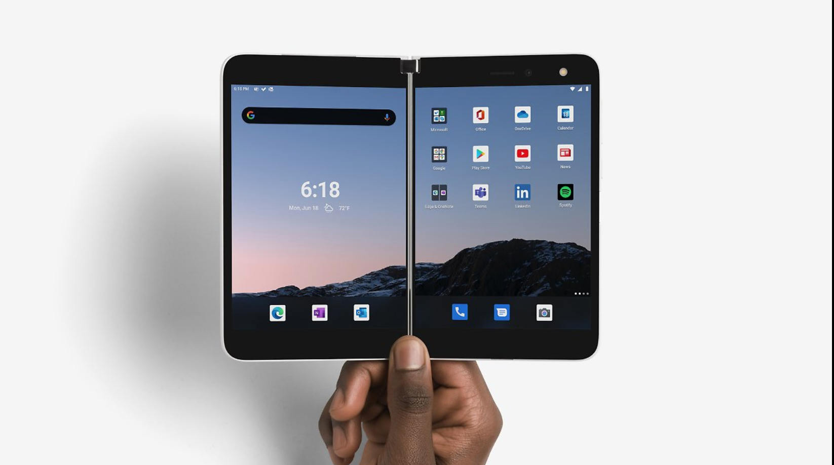 Surface Duo – Microsoft bringt mit Doppel-Display auf den Markt