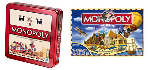 Monopoly in der Weltreise- oder Nostalgie Edition ab 14€ *UPDATE3*