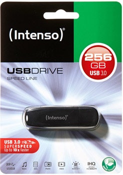 Intenso 256GB Speed Line USB 3.0 Stick für 63€ - günstigster USB-Stick