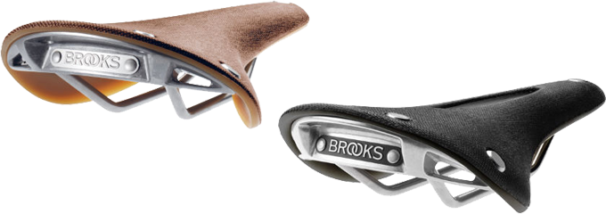 Brooks Cambium C17 &amp; C15 Carved - Unisex-Sattelklassiker aus vulkanisiertem Naturgummi
