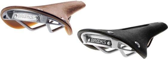 Brooks Cambium C17 & C15 Carved - Unisex-Sattelklassiker aus vulkanisiertem Naturgummi