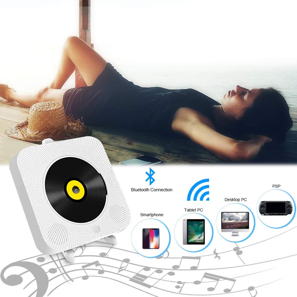 Radio CD-Player Boombox Stereo Lautsprecher Bluetooth