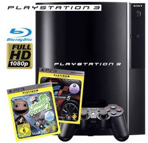 Sony PS3 Slim 160GB + Gran Turismo 5 + Little Big Planet 2 für 199€ bei real