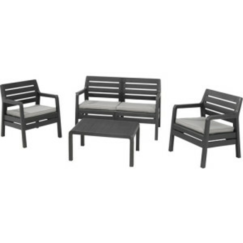 Allibert Delano Loungeset Zweisitzer-Sofa mit 75,94€ Rabatt