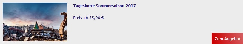 Phantasialandticket buchen, zweiten Besuch geschenkt bekommen