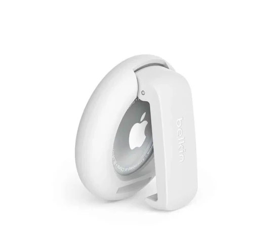 Belkin Apple AirTag Hülle mit Clip in weiß für 3,85€ (statt 6,95€)