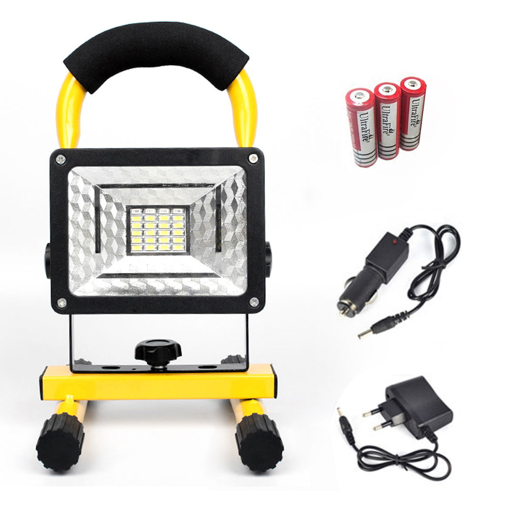 30W LED Akku Strahler für 16,99 EUR inkl. Versand