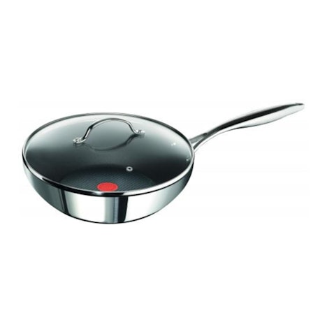 Tefal Heritage Wokpfanne Edelstahl mit Deckel 28 cm für 29,97 EUR inkl. Versand