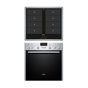 SIEMENS EQ 241 EV 02T Einbauherd + Induktionskochfeld für 888€
