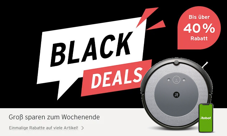 iRobot Roomba i3 (i3156) für 199€ – Saugroboter mit App &amp; Gyrosensor-Navigation, max. 90 Min. Betriebszeit