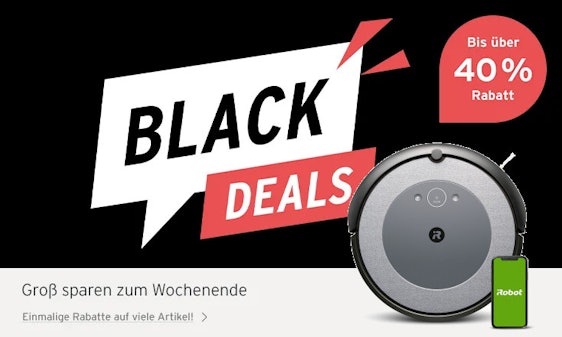 iRobot Roomba i3 (i3156) für 199€ – Saugroboter mit App & Gyrosensor-Navigation, max. 90 Min. Betriebszeit