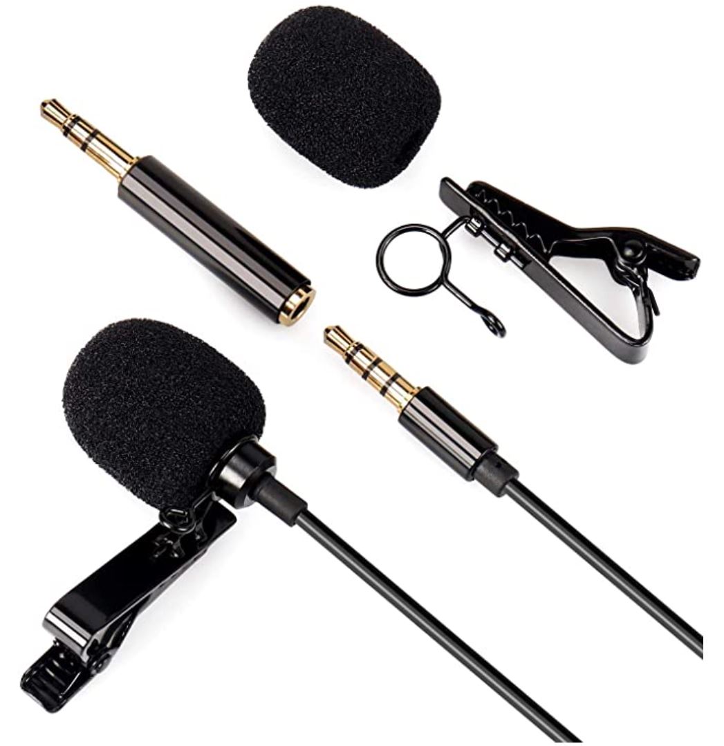 Daffodil MCP100B - Kondensator Mikrofon mit Clip - 8,35€ @Amazon