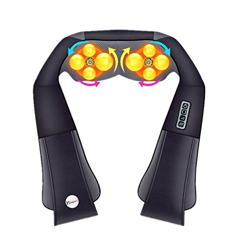 [Amazon] Massagegeräte für Nacken Schulter Rücken mit Infrarotwärmefunktion Shiatsu Massager für Zuhause Auto Büro Versand aus DE