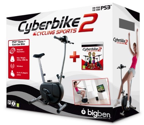 Hammer: PS3-Sportspiel Cyberbike 2 inkl. Fahrrad (Hometrainer) für nur 54,99 EUR inkl. Lieferung