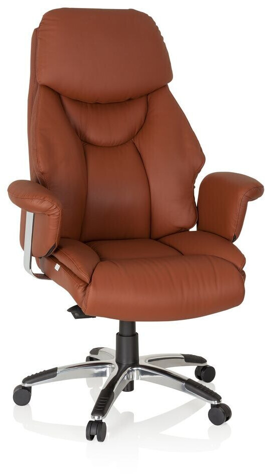 HJH Office Prado Chefsessel Leder braun (608220) 15% günstiger