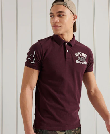 Superdry Poloshirt Superstate für 22€ - verschiedene Farben, Größen XS-3XL
