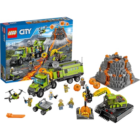 LEGO 60124 City: Vulkan-Forscherstation für 74,94 EUR inkl. Versand