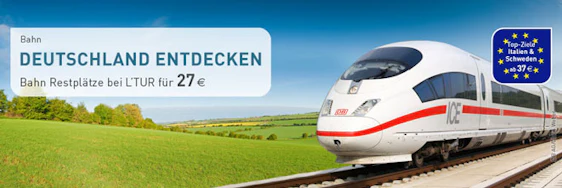 Mit der Bahn nach Italien oder Schweden für 37€