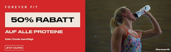 Nur heute! 50% auf alle Proteine bei MyProtein - z.B. 5kg Impact Whey Protein für 41€