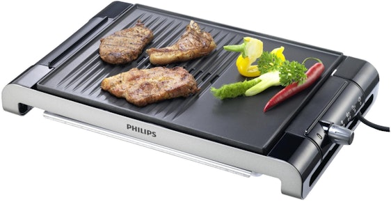 Philips HD4419/20 für 50€ – Tischgrill mit 2.300 Watt, 30x37cm Grillfläche