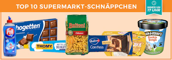 Top 10 Supermarkt-Schnäppchen der KW 31 🛒 - z. B. Ben & Jerrys Eis für 4,99€